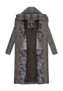 Navahoo Waffelchen Damen Winterjacke B972 Anthrazit Größe S - Gr. 36
