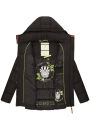Navahoo Wattewölkchen Damen Steppjacke B973 Schwarz Größe XS - Gr. 34