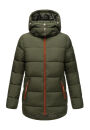 Navahoo Wattewölkchen Damen Steppjacke B973 Dark Olive Größe XS - Gr. 34