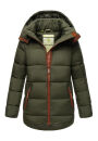 Navahoo Wattewölkchen Damen Steppjacke B973 Dark Olive Größe XL - Gr. 42