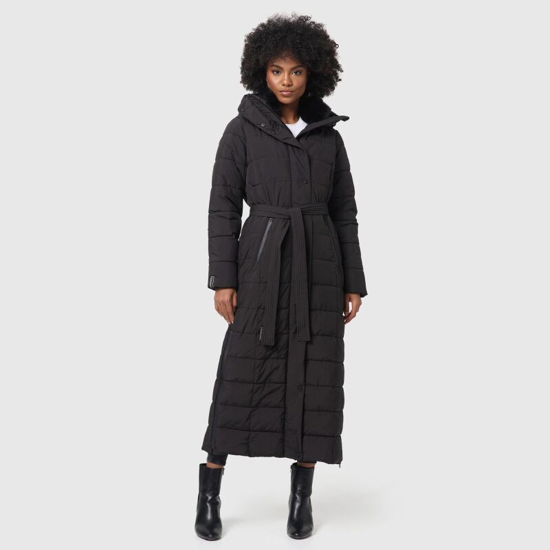 Navahoo Das Teil XIV Damen Winter Steppmantel B974 Schwarz-Größe XXL - Gr. 44