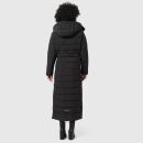 Navahoo Das Teil XIV Damen Winter Steppmantel B974 Schwarz-Größe XXL - Gr. 44