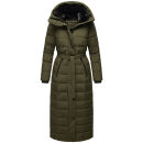 Navahoo Das Teil XIV Damen Winter Steppmantel B974 Dark Olive-Größe XL - Gr. 42