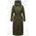 Navahoo Das Teil XIV Damen Winter Steppmantel B974 Dark Olive-Größe XL - Gr. 42