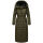 Navahoo Das Teil XIV Damen Winter Steppmantel B974 Dark Olive-Größe XXL - Gr. 44