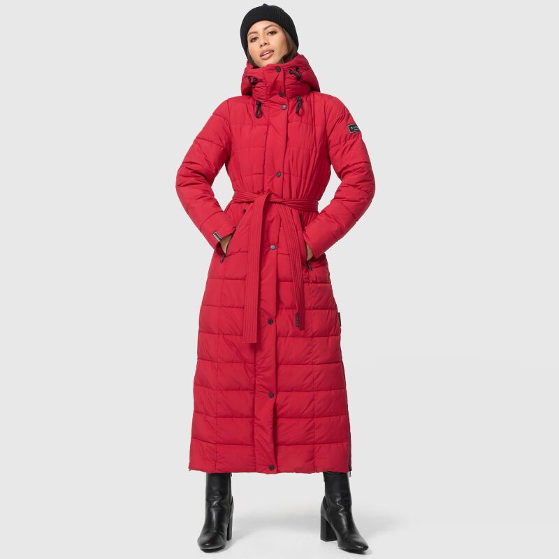 Navahoo Das Teil XIV Damen Winter Steppmantel B974 Dark Red-Größe L - Gr. 40