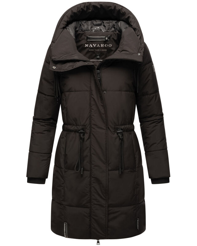 Navahoo Zuckertatze XIV Damen Winterjacke B975 Schwarz Größe S - Gr. 36