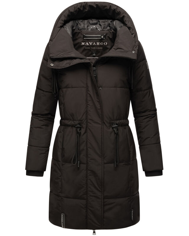 Navahoo Zuckertatze XIV Damen Winterjacke B975 Schwarz Größe L - Gr. 40