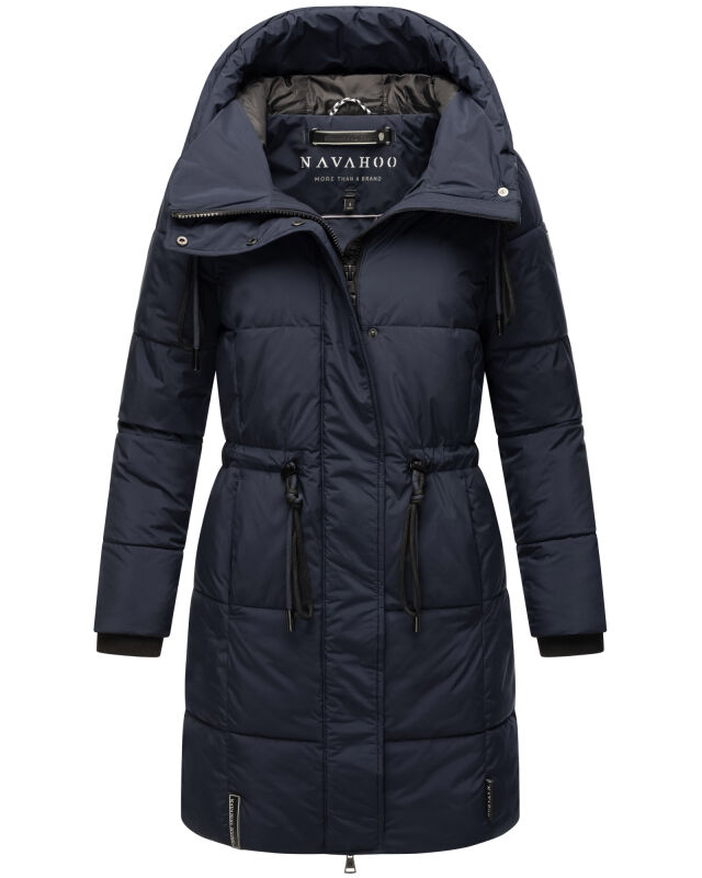 Navahoo Zuckertatze XIV Damen Winterjacke B975 Navy Größe M - Gr. 38