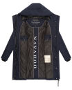 Navahoo Zuckertatze XIV Damen Winterjacke B975 Navy Größe M - Gr. 38