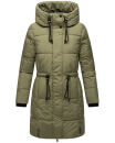 Navahoo Zuckertatze XIV Damen Winterjacke B975 Olive Leaf Größe M - Gr. 38