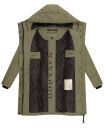 Navahoo Zuckertatze XIV Damen Winterjacke B975 Olive Leaf Größe M - Gr. 38
