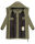 Navahoo Zuckertatze XIV Damen Winterjacke B975 Olive Leaf Größe M - Gr. 38