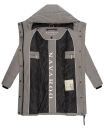 Navahoo Zuckertatze XIV Damen Winterjacke B975 Grau Größe XS - Gr. 34