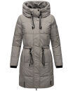 Navahoo Zuckertatze XIV Damen Winterjacke B975 Grau Größe XXL - Gr. 44