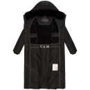 Navahoo Hingucker XIV Damen Winterjacke B976 Schwarz Größe L - Gr. 40