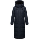 Navahoo Hingucker XIV Damen Winterjacke B976 Navy Größe M - Gr. 38