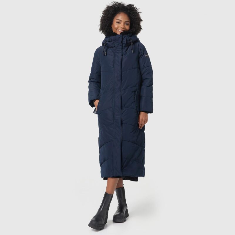 Navahoo Hingucker XIV Damen Winterjacke B976 Navy Größe XL - Gr. 42
