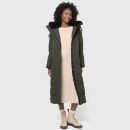 Navahoo Hingucker XIV Damen Winterjacke B976 Dark Olive Größe S - Gr. 36