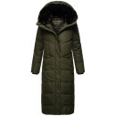 Navahoo Hingucker XIV Damen Winterjacke B976 Dark Olive Größe S - Gr. 36