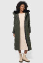 Navahoo Hingucker XIV Damen Winterjacke B976 Dark Olive Größe L - Gr. 40