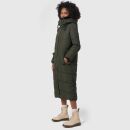 Navahoo Hingucker XIV Damen Winterjacke B976 Dark Olive Größe XXL - Gr. 44