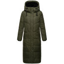 Navahoo Hingucker XIV Damen Winterjacke B976 Dark Olive Größe XXL - Gr. 44