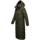 Navahoo Hingucker XIV Damen Winterjacke B976 Dark Olive Größe XXL - Gr. 44
