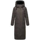 Navahoo Hingucker XIV Damen Winterjacke B976 Anthrazit Größe S - Gr. 36