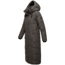 Navahoo Hingucker XIV Damen Winterjacke B976 Anthrazit Größe M - Gr. 38