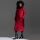 Navahoo Hingucker XIV Damen Winterjacke B976 Dark Red Größe M - Gr. 38