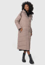 Navahoo Hingucker XIV Damen Winterjacke B976 Taupe Grey Größe XS - Gr. 34