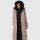 Navahoo Hingucker XIV Damen Winterjacke B976 Taupe Grey Größe S - Gr. 36