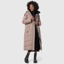Navahoo Hingucker XIV Damen Winterjacke B976 Taupe Grey Größe M - Gr. 38