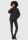 Marikoo Shimoaa XVI Damen Winter Steppjacke B977 Schwarz Größe L - Gr. 40