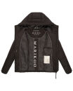 Marikoo Shimoaa XVI Damen Winter Steppjacke B977 Schwarz Größe XXL - Gr. 44
