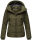 Marikoo Shimoaa XVI Damen Winter Steppjacke B977 Dark Olive Größe XL - Gr. 42