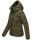 Marikoo Shimoaa XVI Damen Winter Steppjacke B977 Dark Olive Größe XL - Gr. 42
