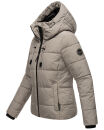 Marikoo Shimoaa XVI Damen Winter Steppjacke B977 Grau Größe S - Gr. 36