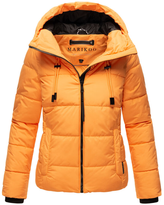 Marikoo Shimoaa XVI Damen Winter Steppjacke B977 Apricot Sorbet Größe M - Gr. 38