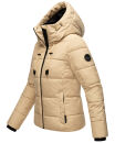 Marikoo Shimoaa XVI Damen Winter Steppjacke B977 Beige Größe S - Gr. 36