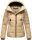 Marikoo Shimoaa XVI Damen Winter Steppjacke B977 Beige Größe S - Gr. 36