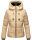 Marikoo Shimoaa XVI Damen Winter Steppjacke B977 Beige Größe S - Gr. 36