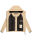 Marikoo Shimoaa XVI Damen Winter Steppjacke B977 Beige Größe S - Gr. 36