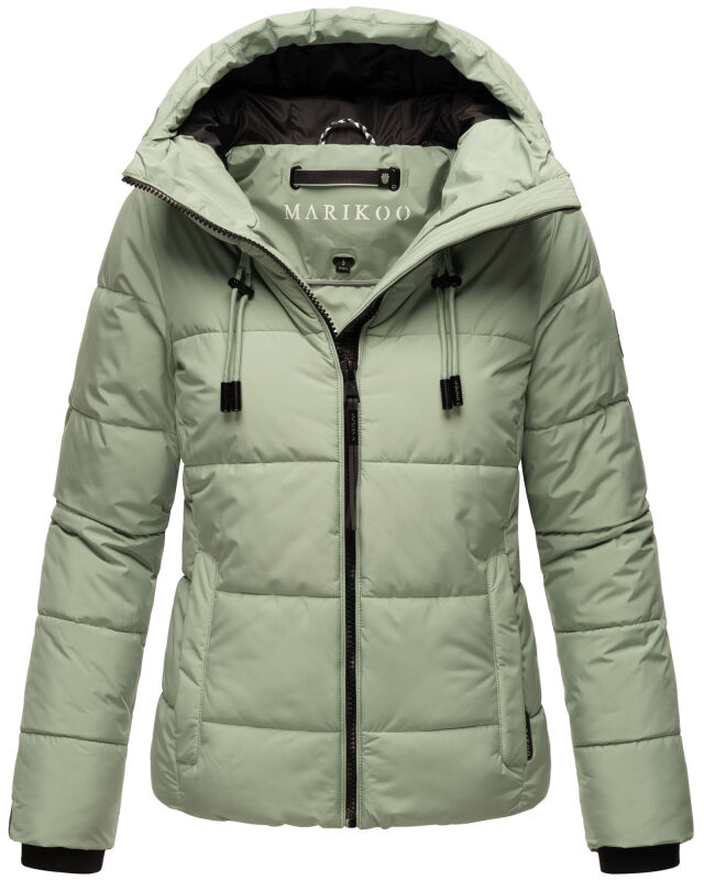 Marikoo Shimoaa XVI Damen Winter Steppjacke B977 Smokey Mint Größe XXL - Gr. 44