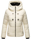 Marikoo Shimoaa XVI Damen Winter Steppjacke B977 Off White Größe XXL - Gr. 44