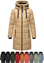 Marikoo Natsukoo Damen Winter Steppjacke lang B978