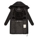 Marikoo Natsukoo Damen Winter Steppjacke lang B978 Schwarz Größe XL - Gr. 42