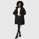 Marikoo Natsukoo Damen Winter Steppjacke lang B978 Schwarz Größe XXL - Gr. 44