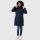 Marikoo Natsukoo Damen Winter Steppjacke lang B978 Navy Größe M - Gr. 38